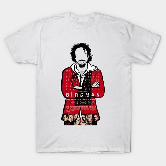 Alejandro G. Iñárritu (Director of Birdman) T-Shirt by Youre-So-Punny